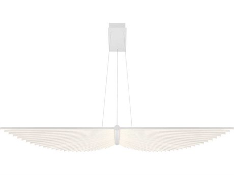 Eurofase Seraph 1-Light White Linear Island Pendant
