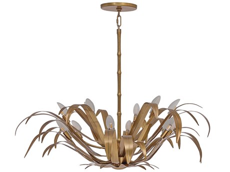 Eurofase Kagra 12-Light Brass Pendant