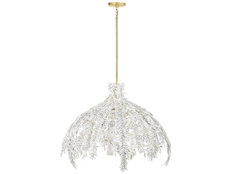 Eurofase Jalore 6-Light Distressed White Pendant