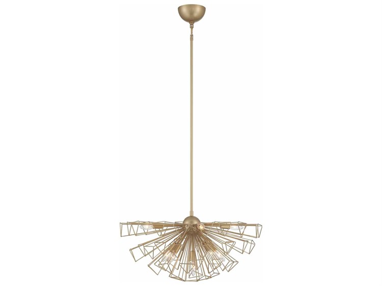 Eurofase Dendelio 9-Light Gold Geometric Sputnik Pendant