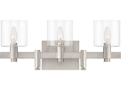 Eurofase Decato 3-Light Nickel Vanity Light
