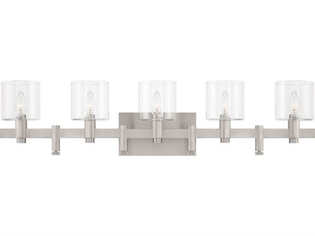 Eurofase Decato 5-Light Nickel Vanity Light