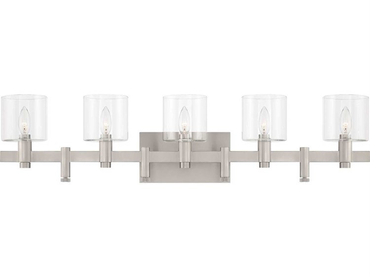 Eurofase Decato 5-Light Nickel Vanity Light