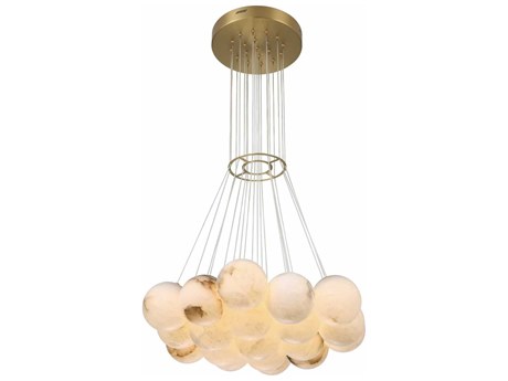 Eurofase Kepler 19-Light Gold Globe Pendant