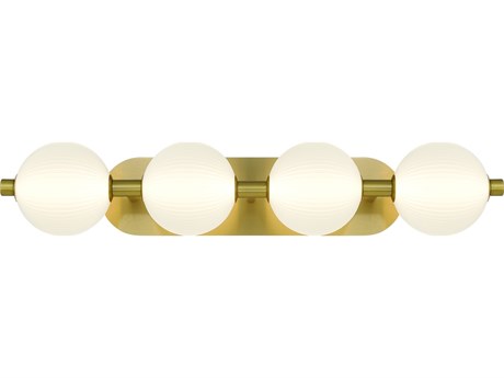 Eurofase Palmas 4-Light Gold Vanity Light