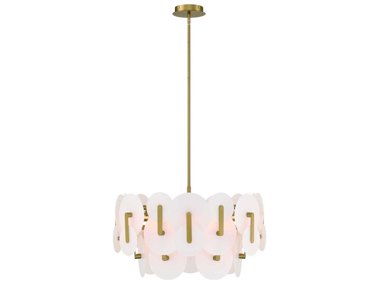 Eurofase Nuvola 2-Light Gold Chandelier