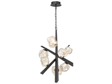 Eurofase Thorah 7-Light Graphite Black Pendant