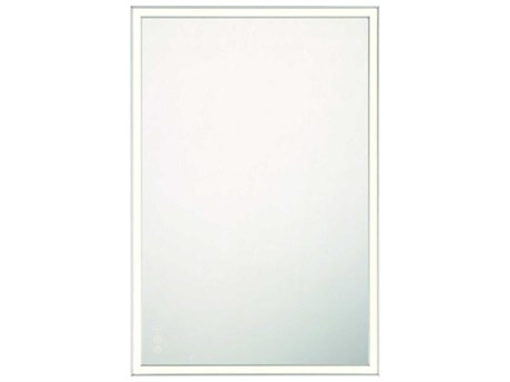 Eurofase Nixon Silver Rectangular Wall Mirror
