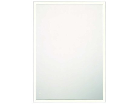 Eurofase Nixon Silver Rectangular Wall Mirror