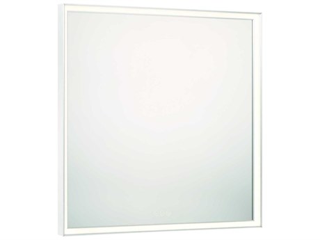 Eurofase Nixon Silver Square Wall Mirror