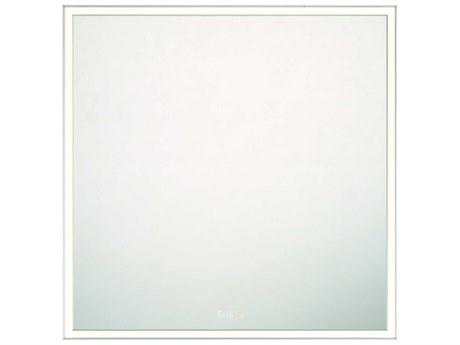 Eurofase Nixon Silver Square Wall Mirror
