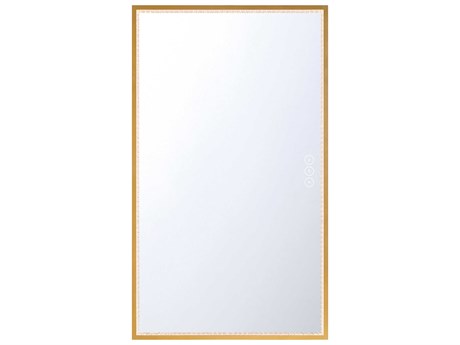 Eurofase Cerissa Gold Rectangular Wall Mirror