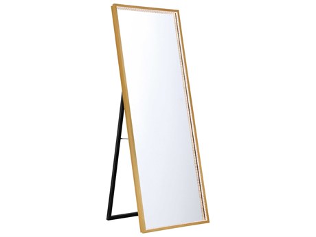 Eurofase Cerissa Gold Floor Mirror Rectangular