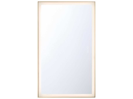 Eurofase Lenora Gold Rectangular Wall Mirror
