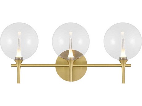 Eurofase Iissa 3-Light Gold Vanity Light