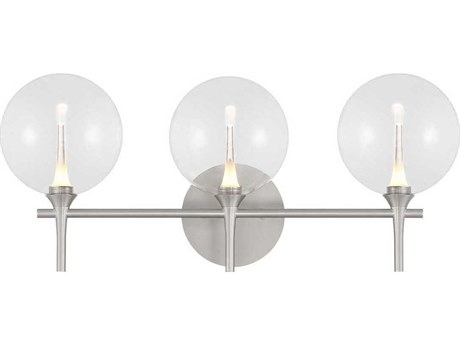Eurofase Iissa 3-Light Nickel Vanity Light