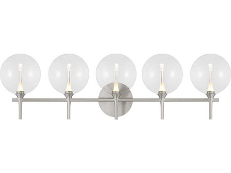 Eurofase Iissa 5-Light Nickel Vanity Light