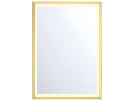 Eurofase Artell Gold Rectangular Wall Mirror
