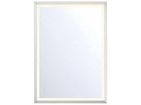 Eurofase Artell Silver Rectangular Wall Mirror