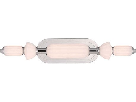 Eurofase Lansdowne 1-Light Nickel Vanity Light
