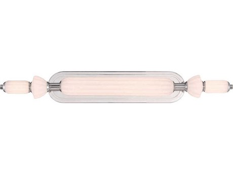 Eurofase Lansdowne 1-Light Nickel Vanity Light