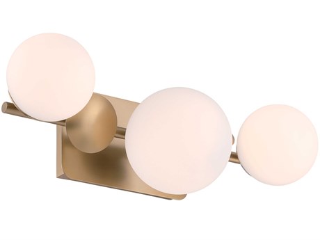 Eurofase Vine 3-Light Gold Vanity Light