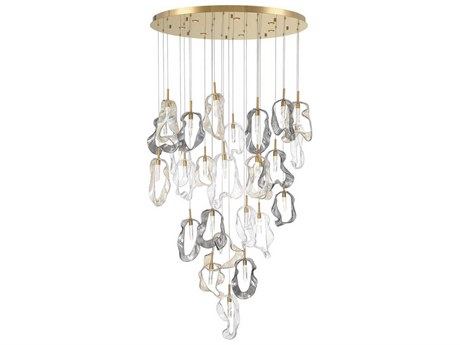 Eurofase Norah 33-Light Gold Pendant