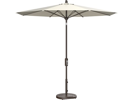 Treasure Garden Special Order Sunbrella Flex Market Aluminum Flex 9' Octagon Crank Lift Umbrella