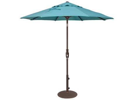 Treasure Garden QuickShip 7.5 Foot Glide Tilt Octagon Outdoor Umbrella