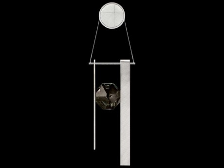 Fine Art Handcrafted Lighting Aria 1-Light Silver Wall Sconce