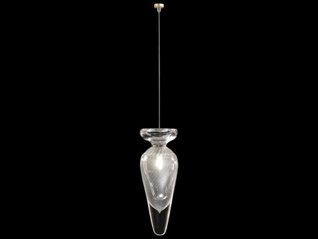 Fine Art Handcrafted Lighting Essence 1-Light Gold Mini Pendant