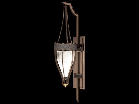 Fine Art Handcrafted Lighting Mirage 1-Light Bronze Traditional Wall Sconce