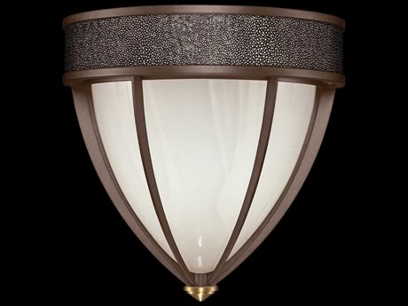 Fine Art Handcrafted Lighting Mirage 1-Light Bronze Traditional Wall Sconce
