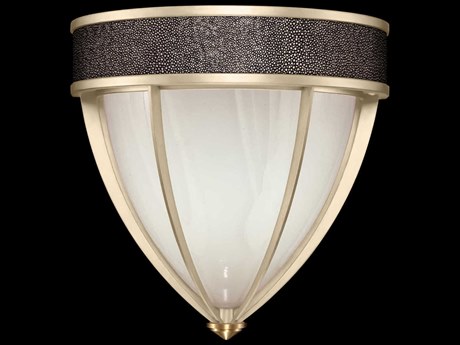Fine Art Handcrafted Lighting Mirage 1-Light Champagne Gold Traditional Wall Sconce