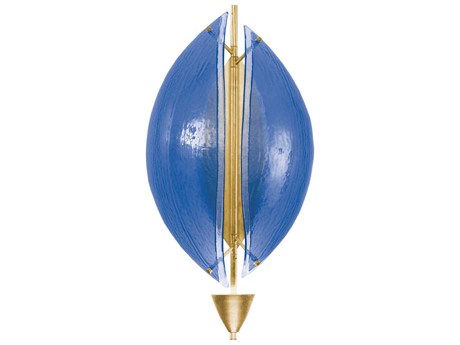 Fine Art Handcrafted Lighting Embark 1-Light Gold Wall Sconce