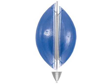 Fine Art Handcrafted Lighting Embark 1-Light Silver Wall Sconce