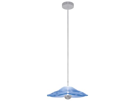 Fine Art Handcrafted Lighting Embark 1-Light Silver Pendant
