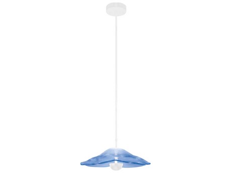 Fine Art Handcrafted Lighting Embark 1-Light White Pendant