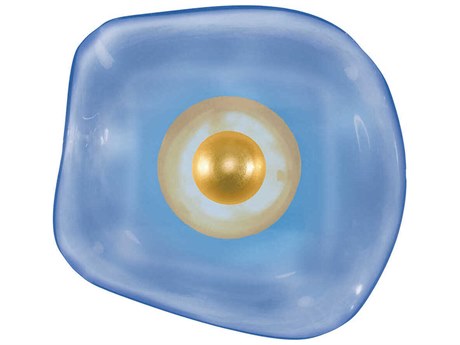 Fine Art Handcrafted Lighting Embark 1-Light Gold Wall Sconce