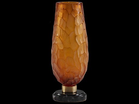 Fine Art Handcrafted Lighting Mariner Luxury Antique Gold Plated Vase