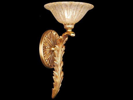 Fine Art Handcrafted Lighting Mariner Luxury 1-Light French Gold Traditional Wall Sconce