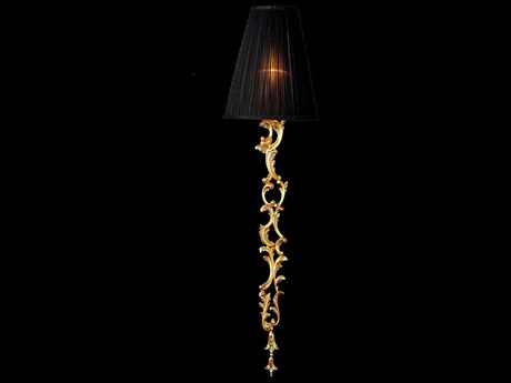 Fine Art Handcrafted Lighting Mariner Luxury 1-Light French Gold Traditional Wall Sconce