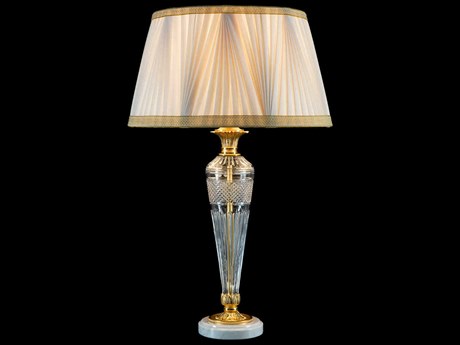 Fine Art Handcrafted Lighting Mariner Luxury Antique Gold Plated Traditional Buffet Lamp
