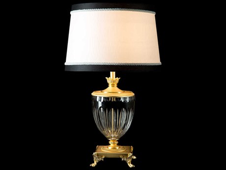 Fine Art Handcrafted Lighting Mariner Luxury Antique Gold Plated Traditional Table Lamp