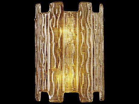 Fine Art Handcrafted Lighting Mariner Luxury 2-Light Polished Chrome Silver Wall Sconce