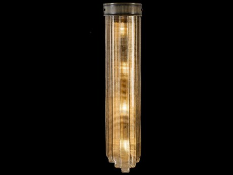 Fine Art Handcrafted Lighting Mariner Luxury 4-Light Brushed Bronze Wall Sconce