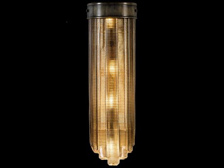Fine Art Handcrafted Lighting Mariner Luxury 4-Light Brushed Bronze Wall Sconce