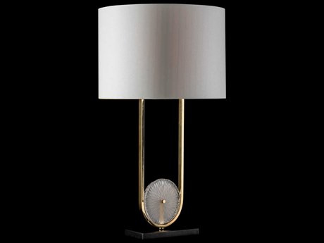 Fine Art Handcrafted Lighting Mariner Luxury Polished Brass Buffet Lamp