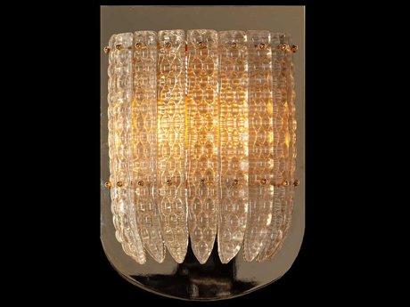 Fine Art Handcrafted Lighting Mariner Luxury 2-Light Polished Brass Wall Sconce