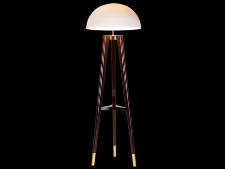 Fine Art Handcrafted Lighting Mariner Luxury Polished Brass Floor Lamp